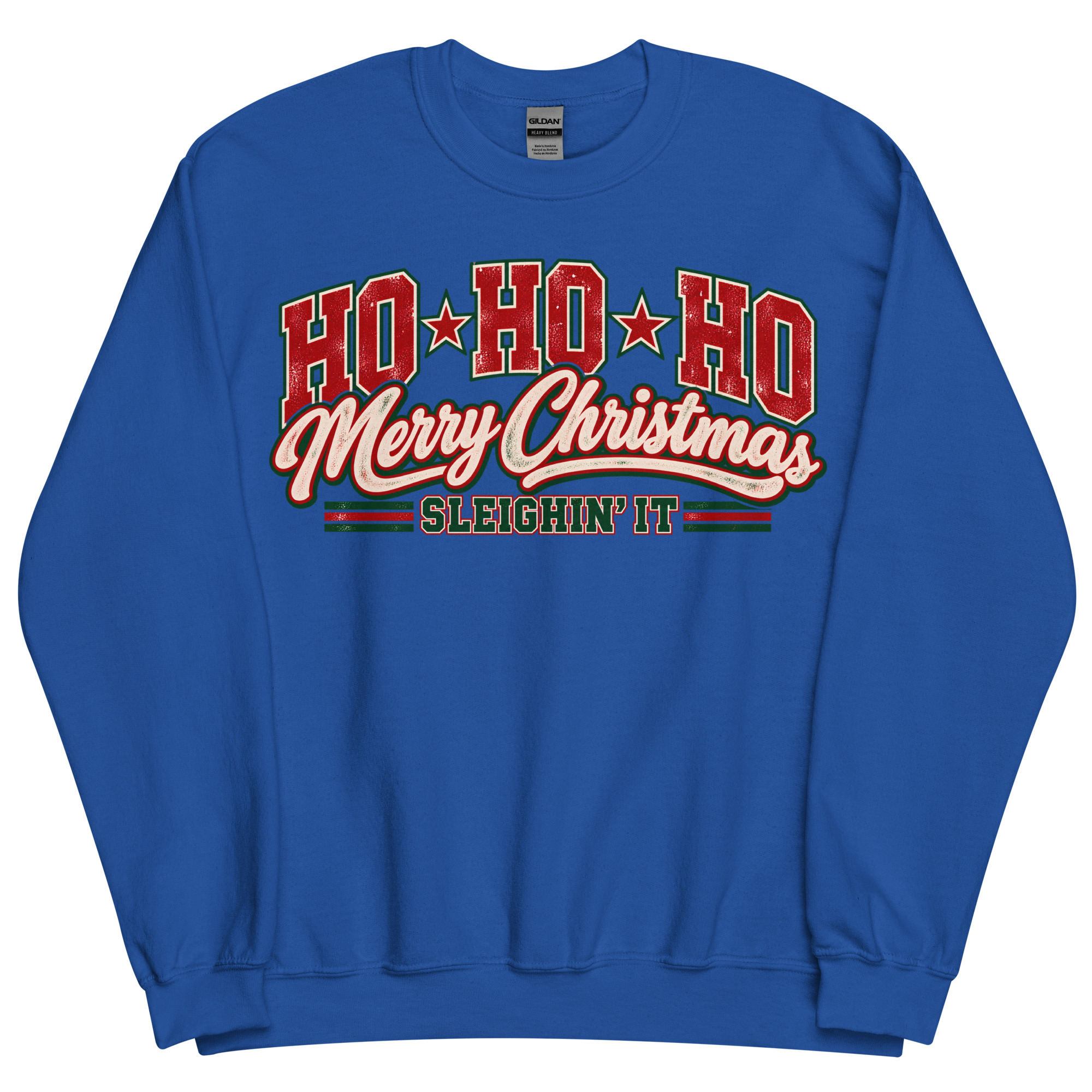 Ho Ho Ho Merry Christmas Jumper Sleighin’ It