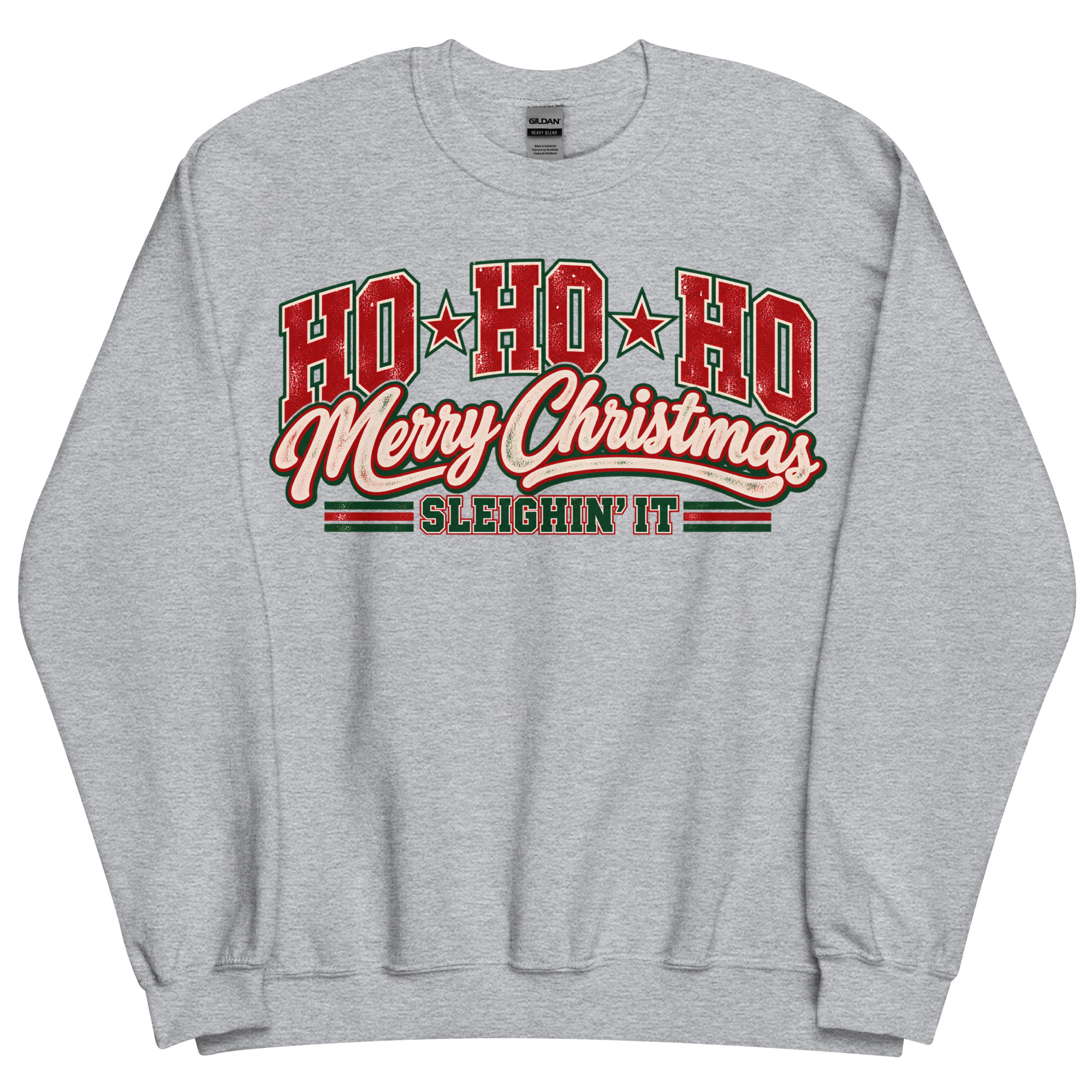 Ho Ho Ho Merry Christmas Jumper Sleighin’ It