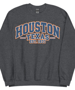 Houston Texas Varsity Sweatshirts College Style
