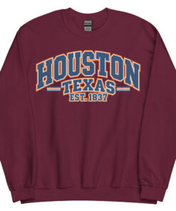 Houston Texas Varsity Sweatshirts College Style