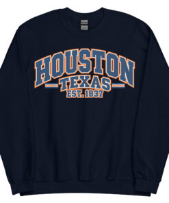 Houston Texas Varsity Sweatshirts College Style