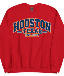 Houston Texas Varsity Sweatshirts College Style
