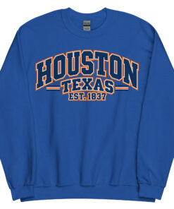 Houston Texas Varsity Sweatshirts College Style