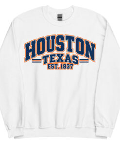 Houston Texas Varsity Sweatshirts College Style