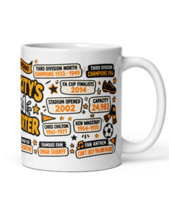Hull City Mug No1 Supporter Gift Mugs