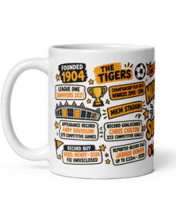 Hull City Mug No1 Supporter Gift Mugs