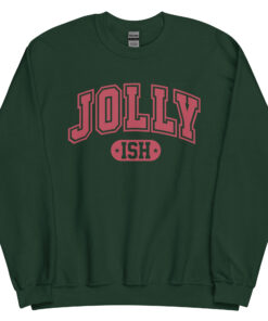 Jolly Ish Christmas Jumpers Varsity Style