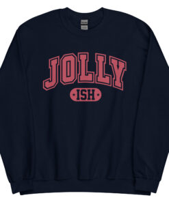 Jolly Ish Christmas Jumpers Varsity Style