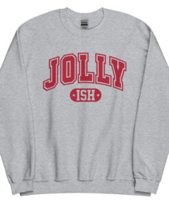 Jolly Ish Christmas Jumpers Varsity Style