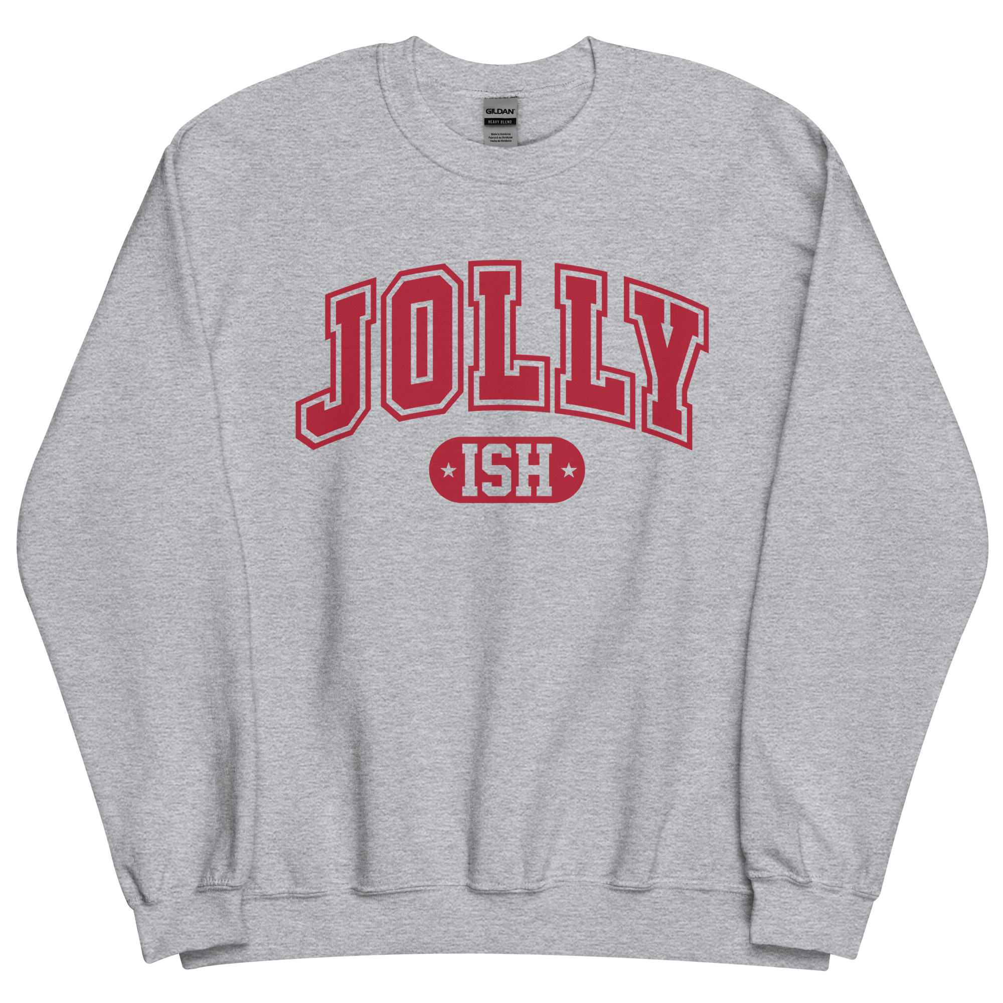 Jolly Ish Christmas Jumpers Varsity Style