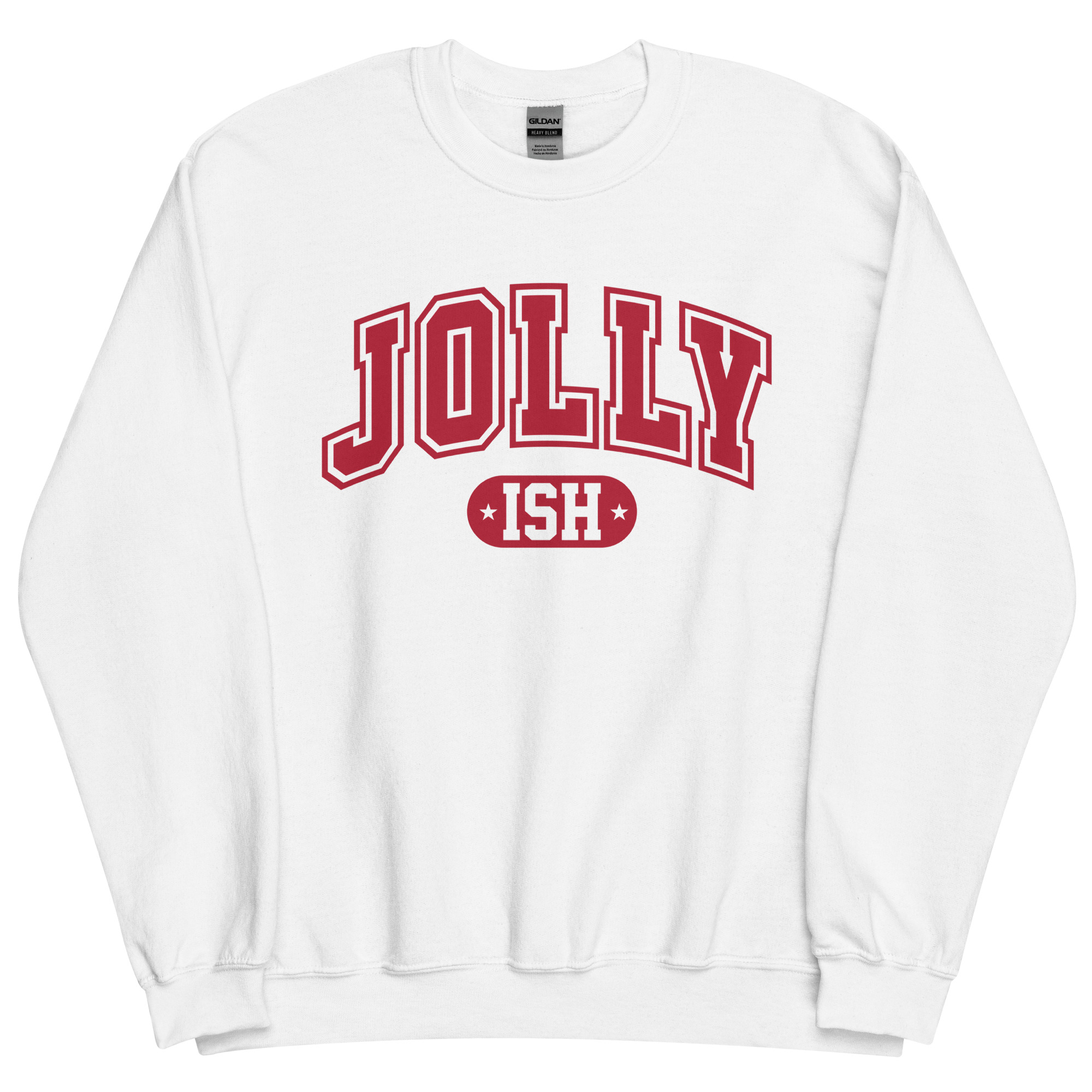 Jolly Ish Christmas Jumpers Varsity Style