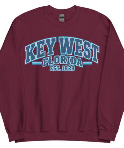 Key West Florida Varsity Sweatshirts College Style
