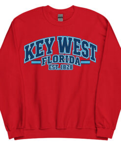 Key West Florida Varsity Sweatshirts College Style