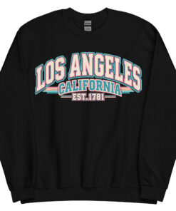 Los Angeles Varsity Sweatshirts College Style