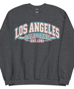 Los Angeles Varsity Sweatshirts College Style