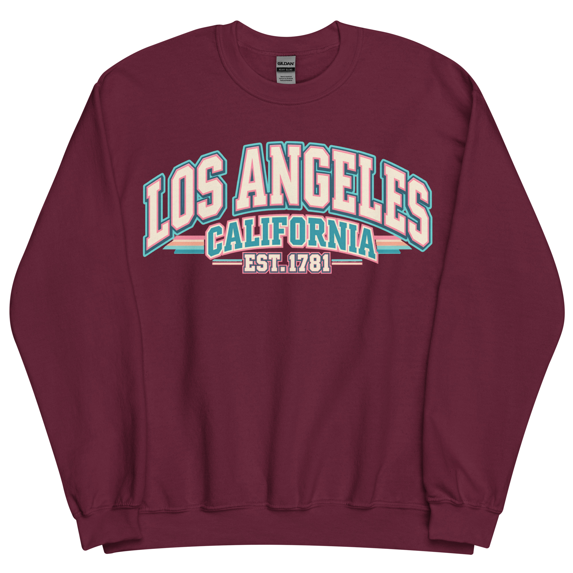 Los Angeles Varsity Sweatshirts College Style