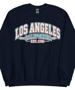 Los Angeles Varsity Sweatshirts College Style