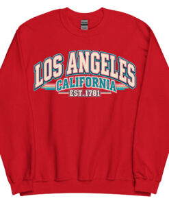 Los Angeles Varsity Sweatshirts College Style