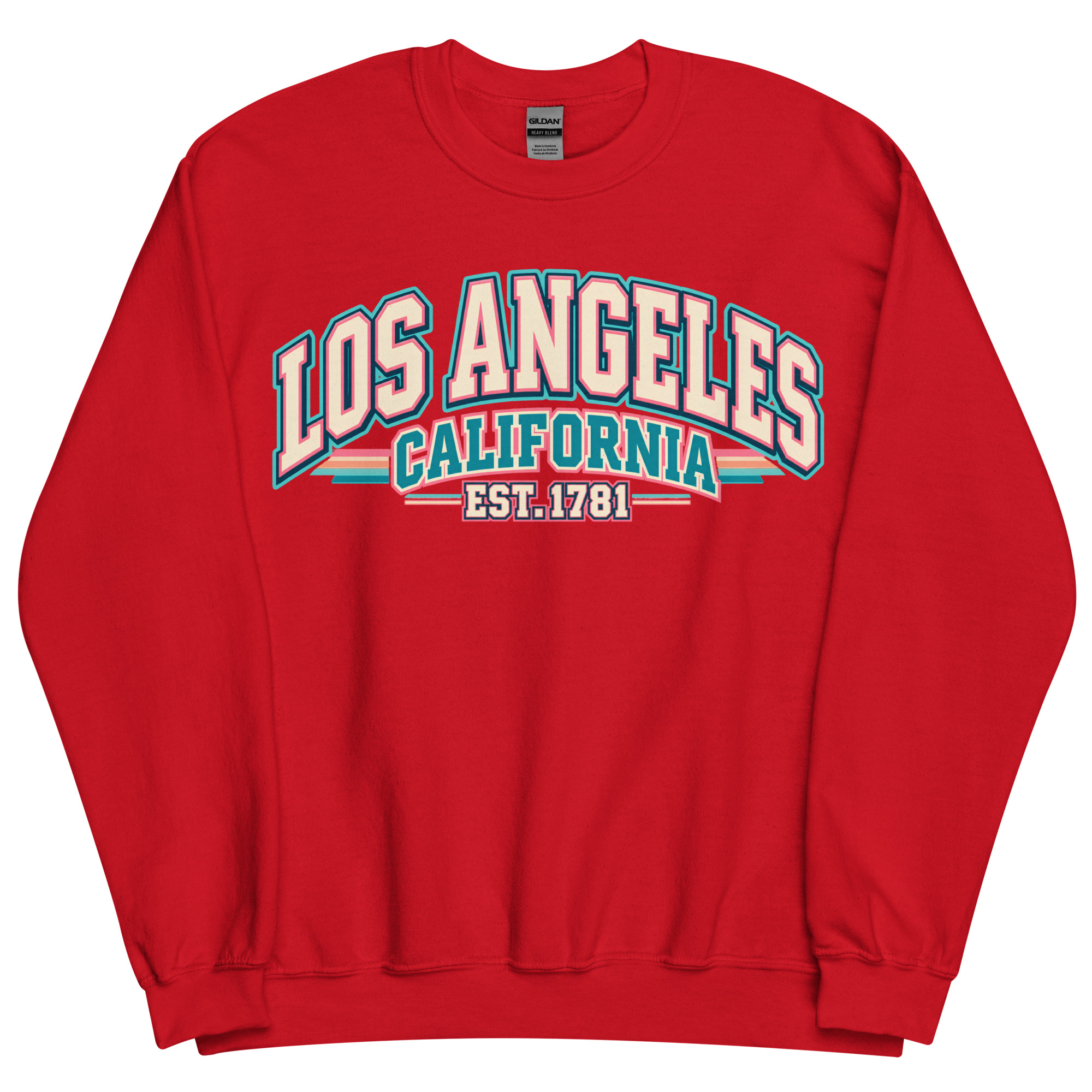 Los Angeles Varsity Sweatshirts College Style