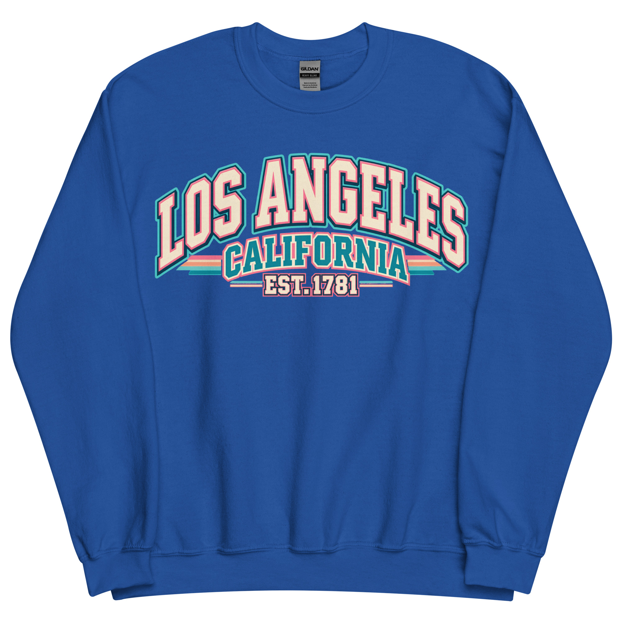 Los Angeles Varsity Sweatshirts College Style