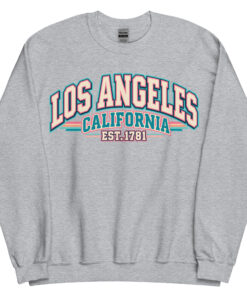 Los Angeles Varsity Sweatshirts College Style