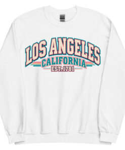 Los Angeles Varsity Sweatshirts College Style