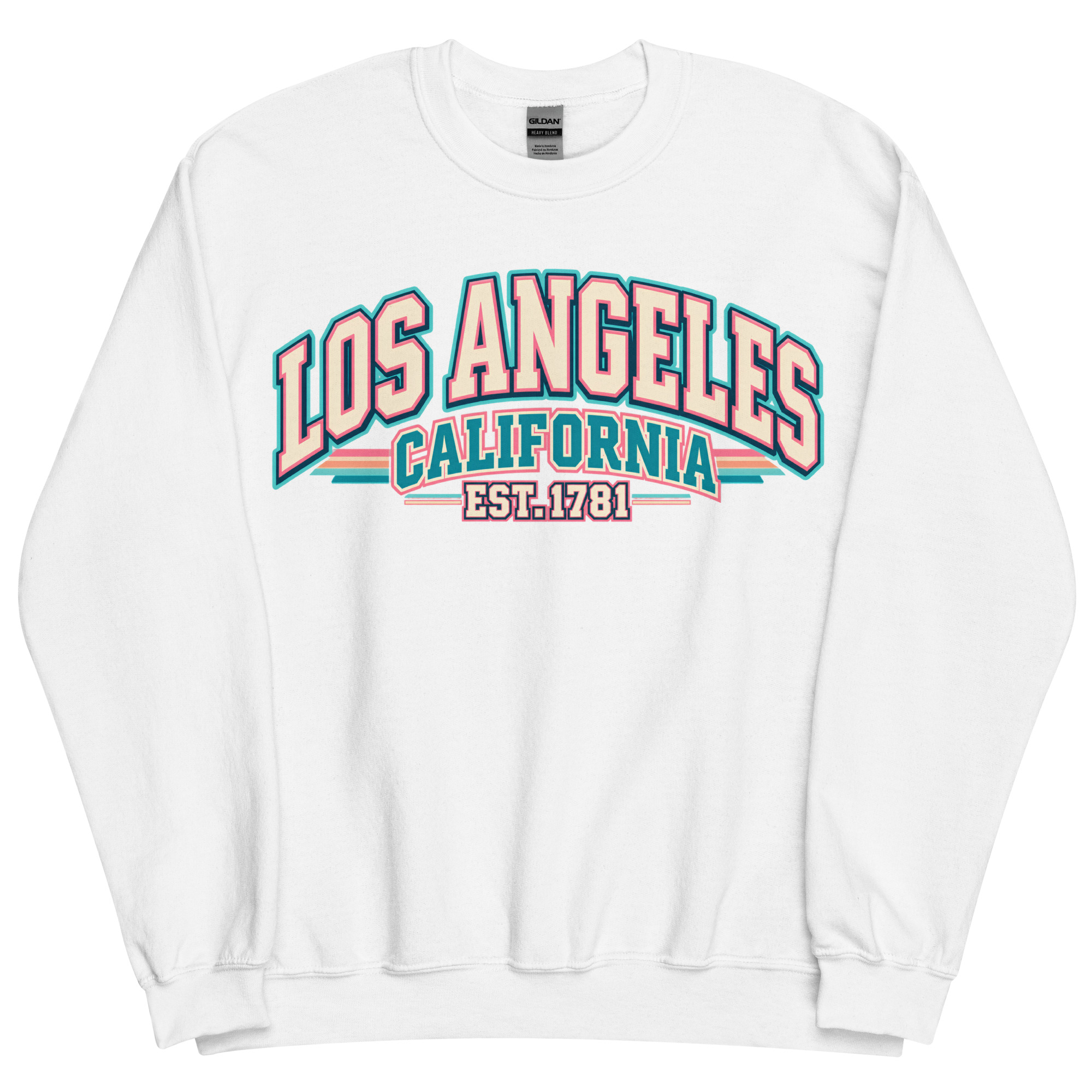 Los Angeles Varsity Sweatshirts College Style