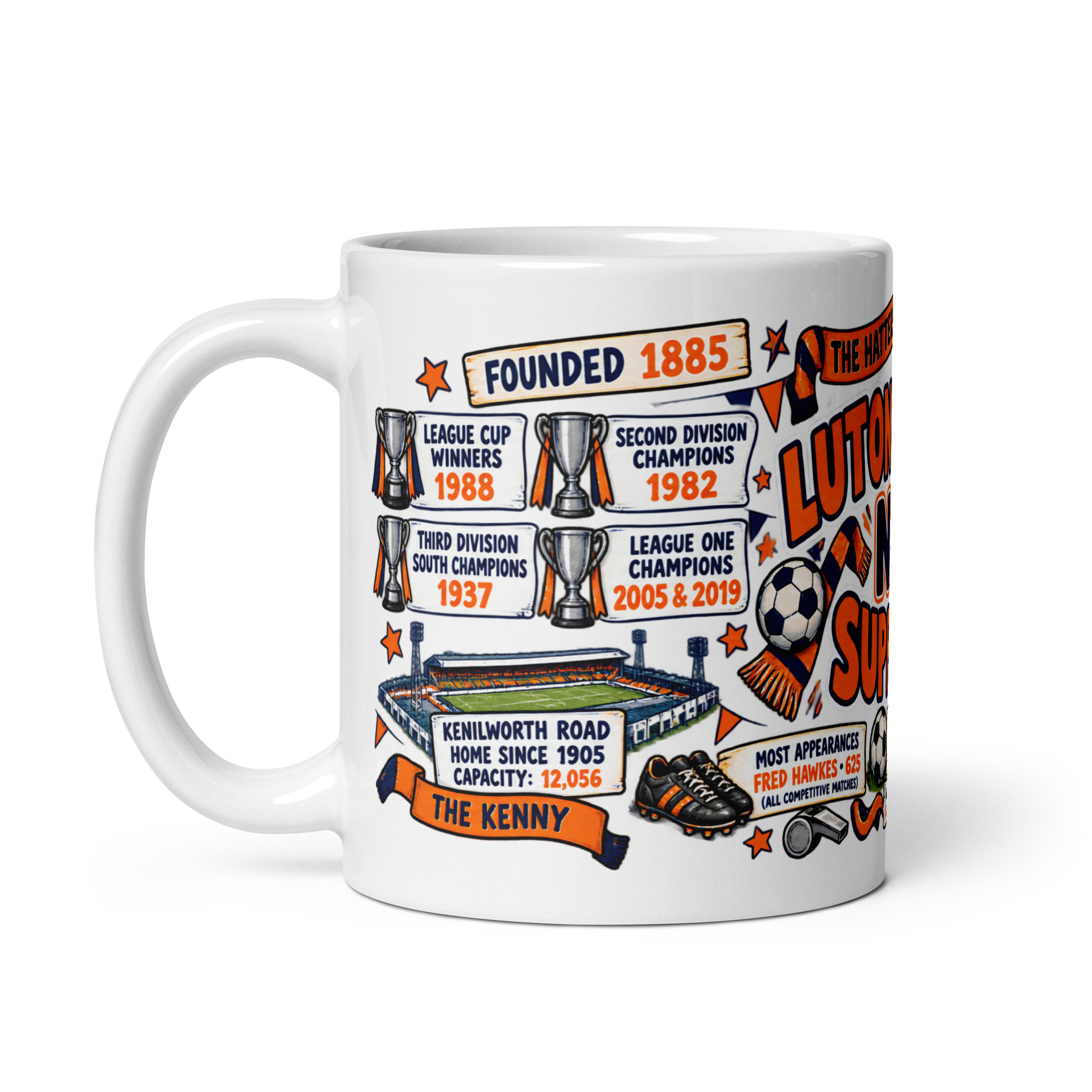 Luton Town FC No1 Supporter Mug
