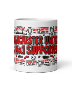 Manchester United Mug No1 Supporter Gift Mugs
