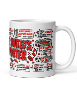 Manchester United Mug No1 Supporter Gift Mugs