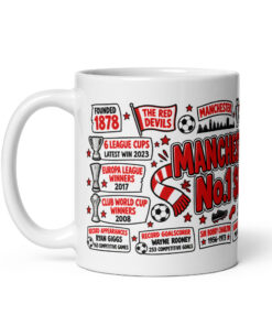 Manchester United Mug No1 Supporter Gift Mugs