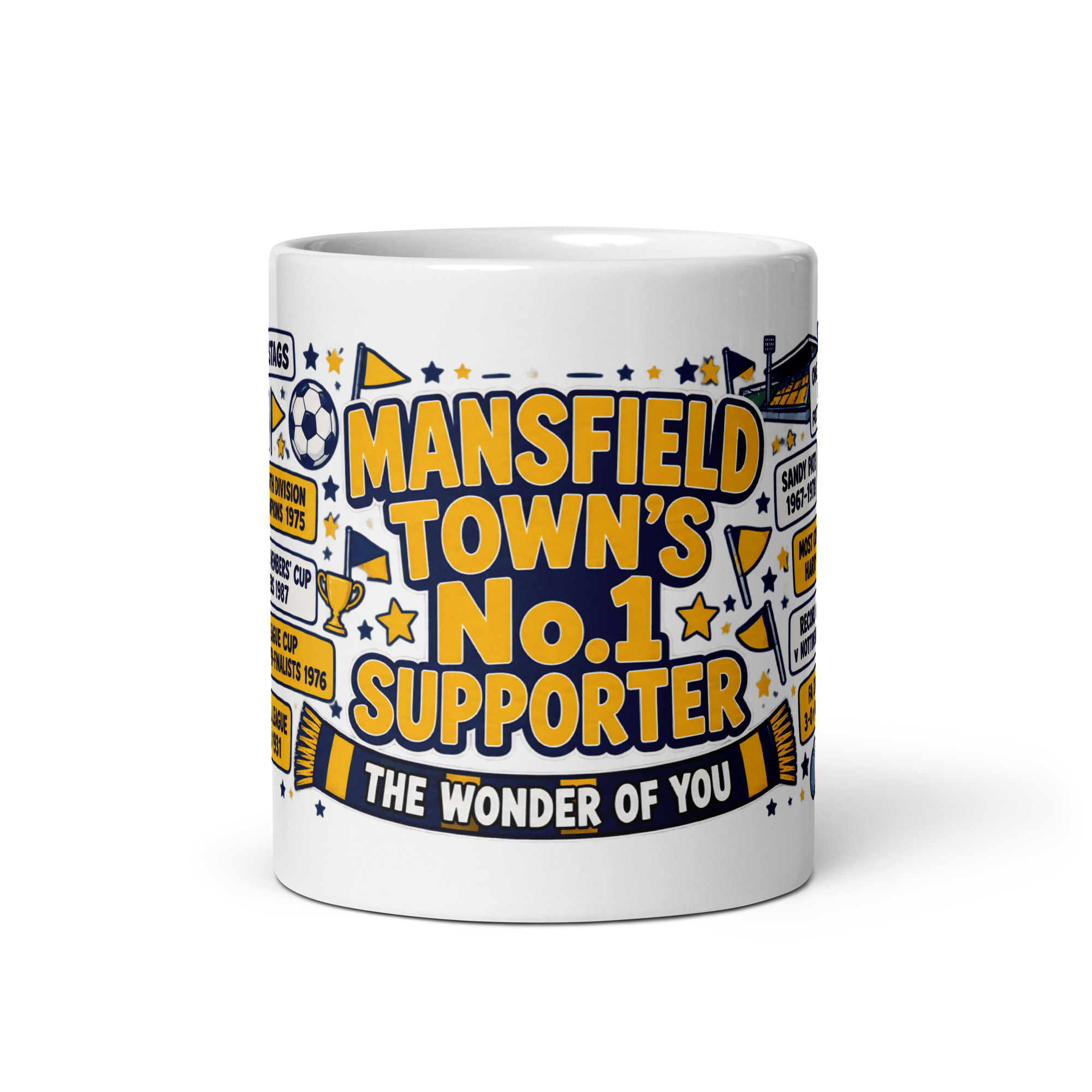 Mansfield Town Mug No1 Supporter Gift Mugs