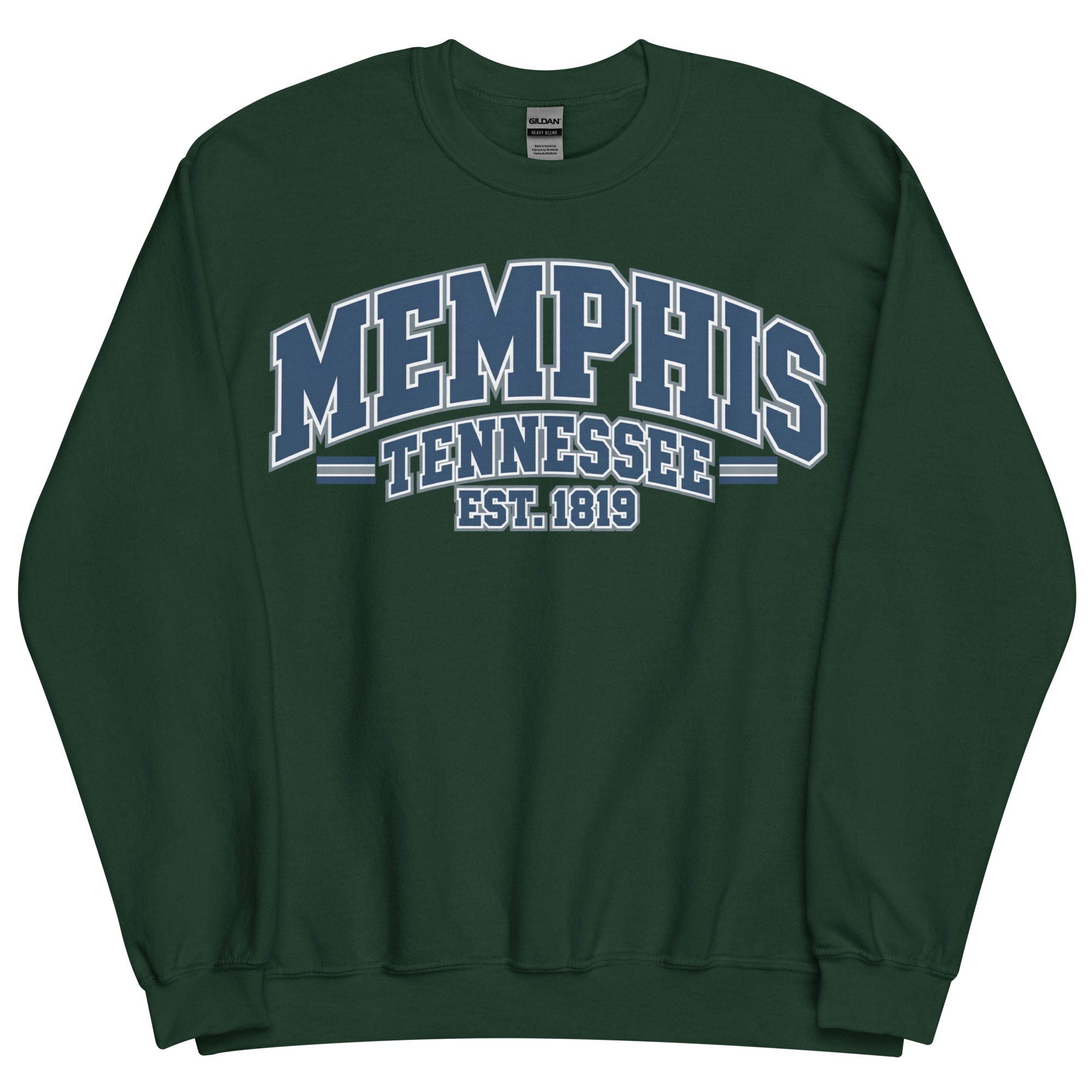 Memphis Tennessee Varsity Sweatshirts College Style