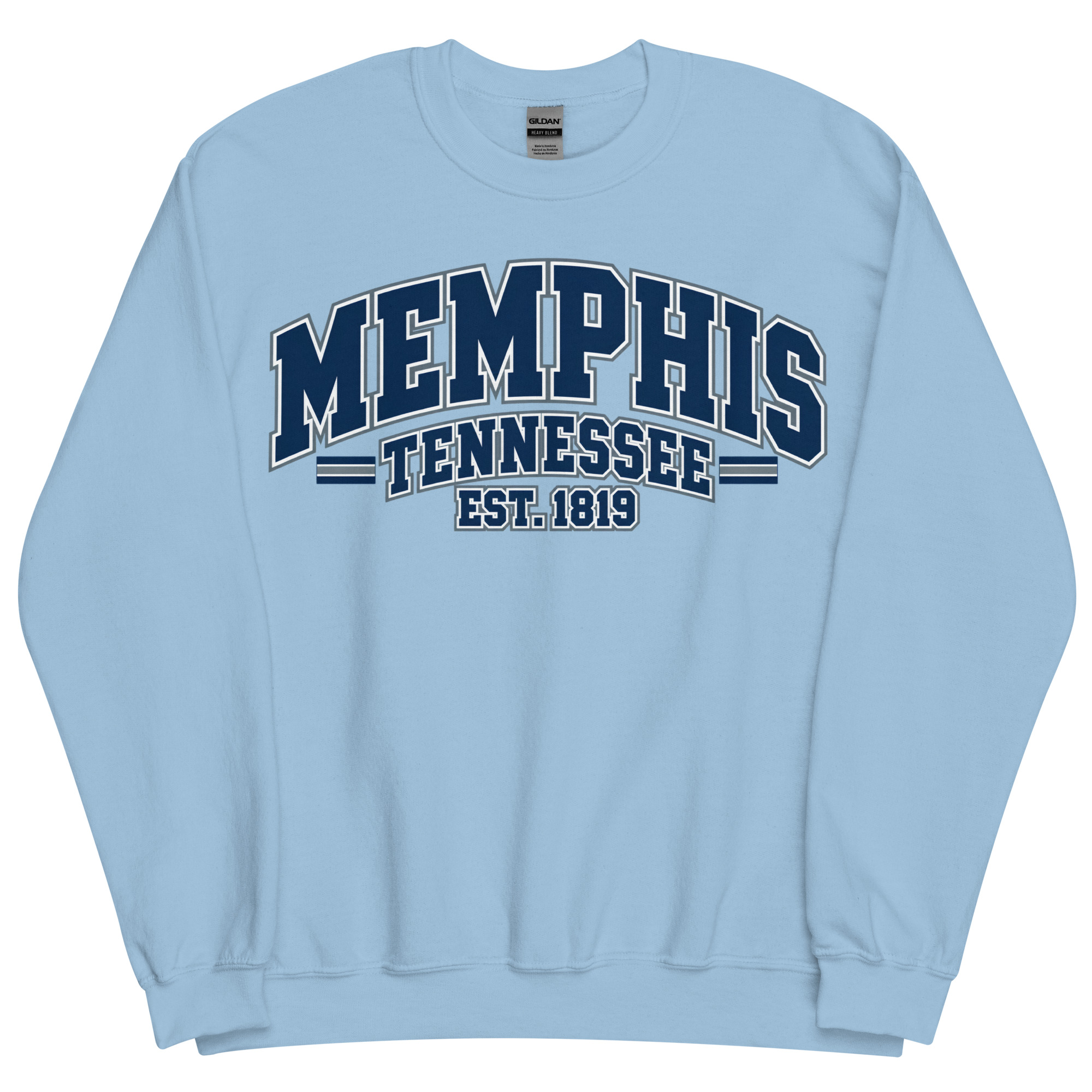 Memphis Tennessee Varsity Sweatshirts College Style