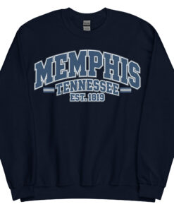 Memphis Tennessee Varsity Sweatshirts College Style
