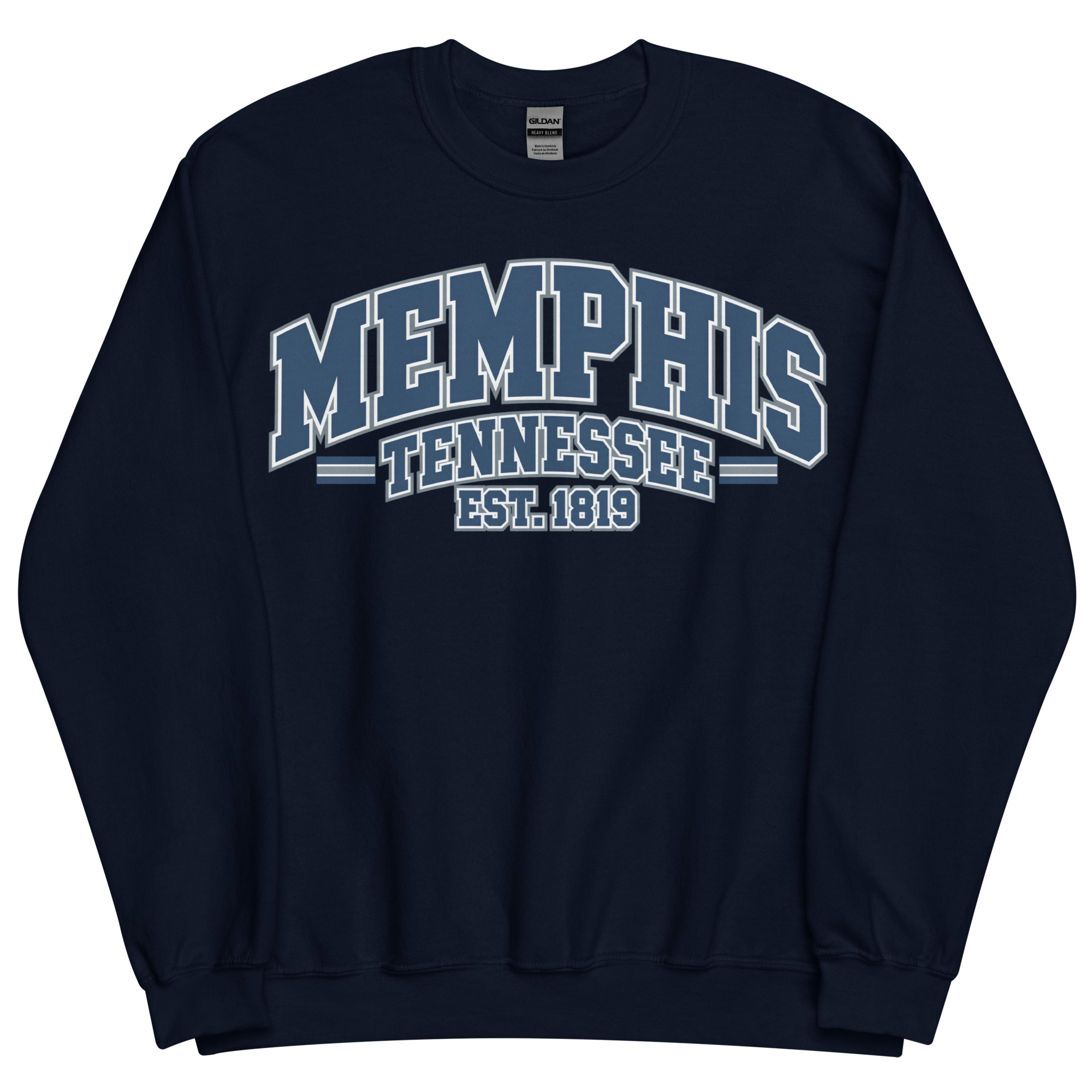 Memphis Tennessee Varsity Sweatshirts College Style