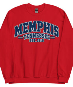 Memphis Tennessee Varsity Sweatshirts College Style