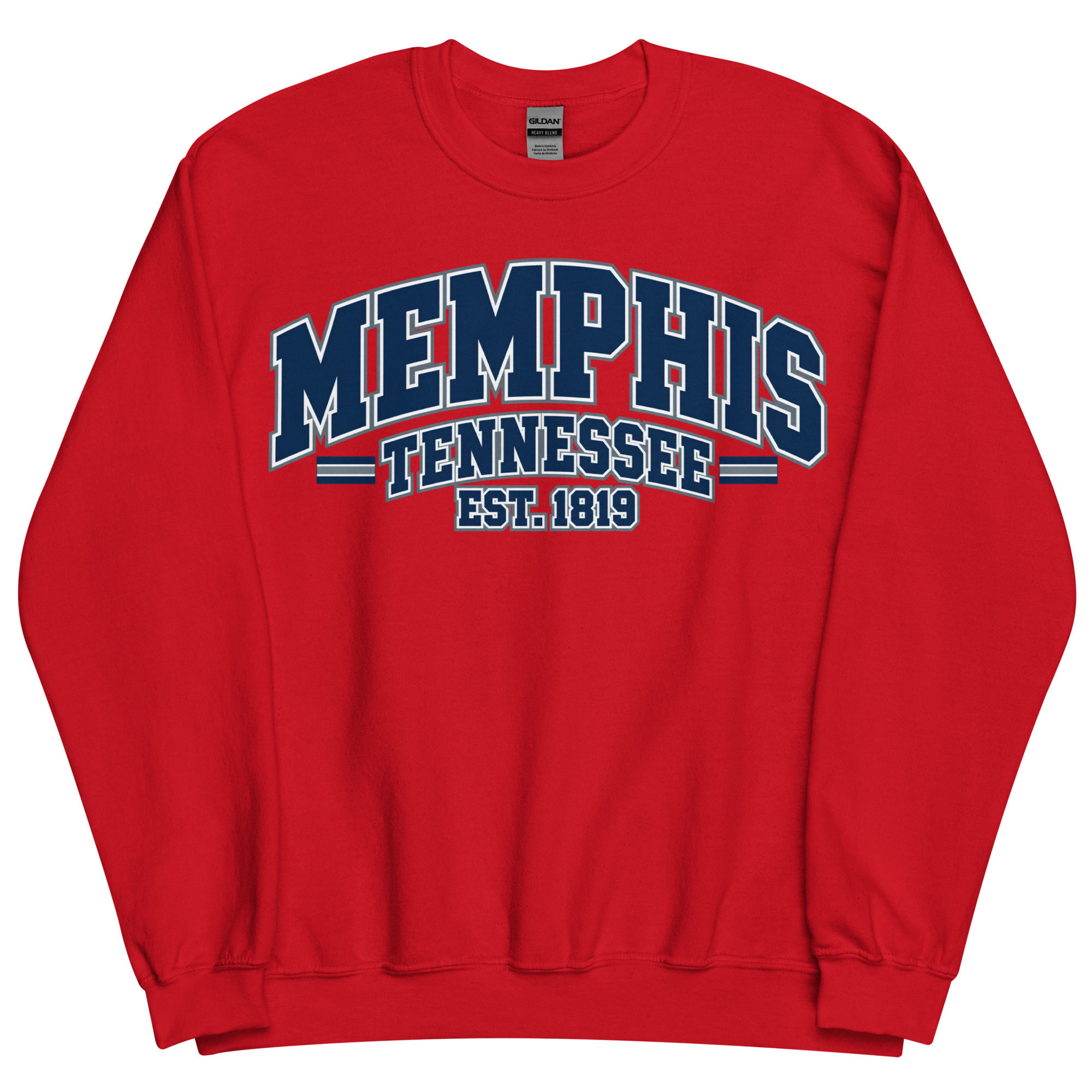 Memphis Tennessee Varsity Sweatshirts College Style