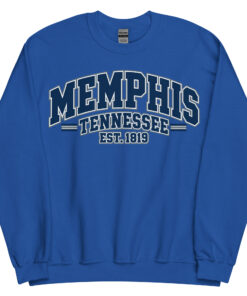 Memphis Tennessee Varsity Sweatshirts College Style