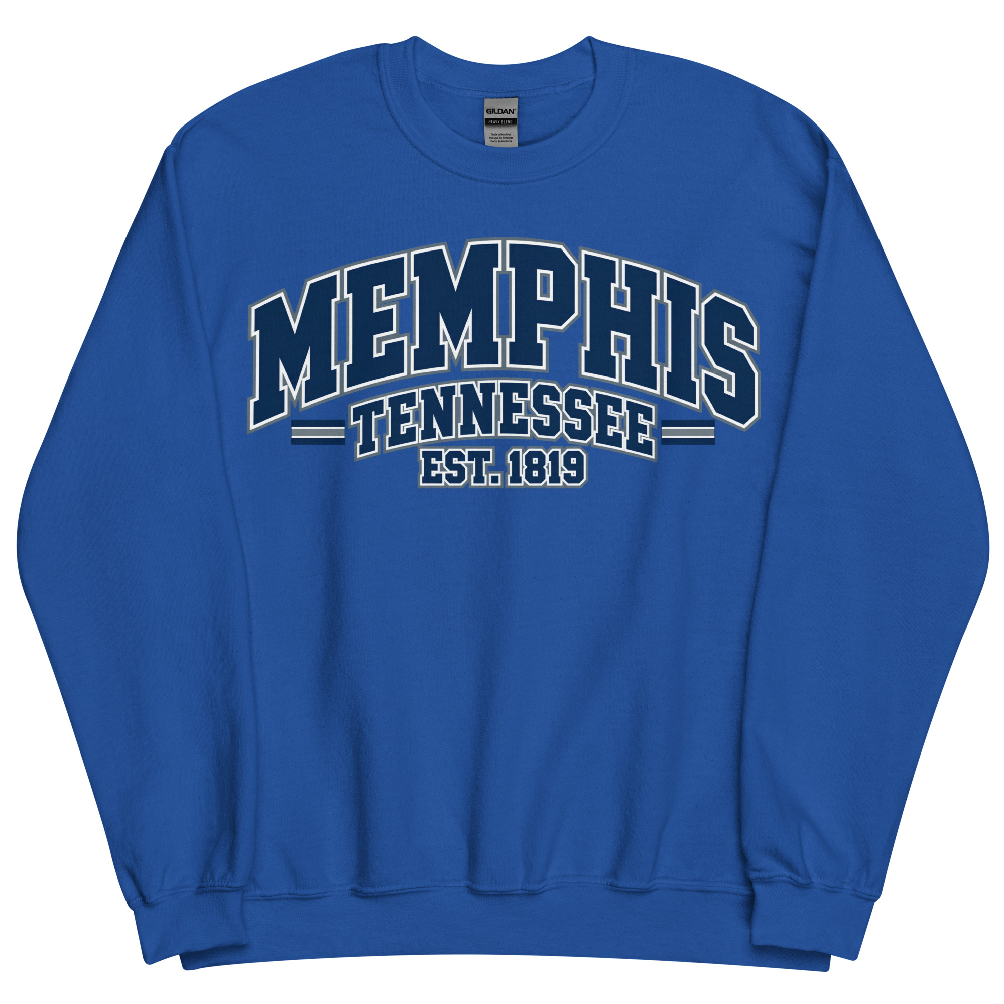 Memphis Tennessee Varsity Sweatshirts College Style