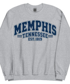 Memphis Tennessee Varsity Sweatshirts College Style