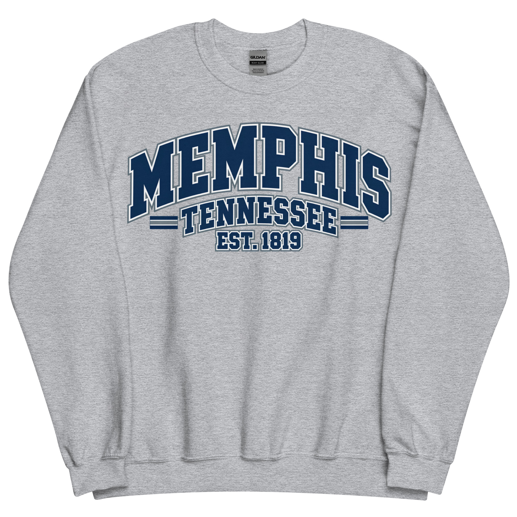 Memphis Tennessee Varsity Sweatshirts College Style