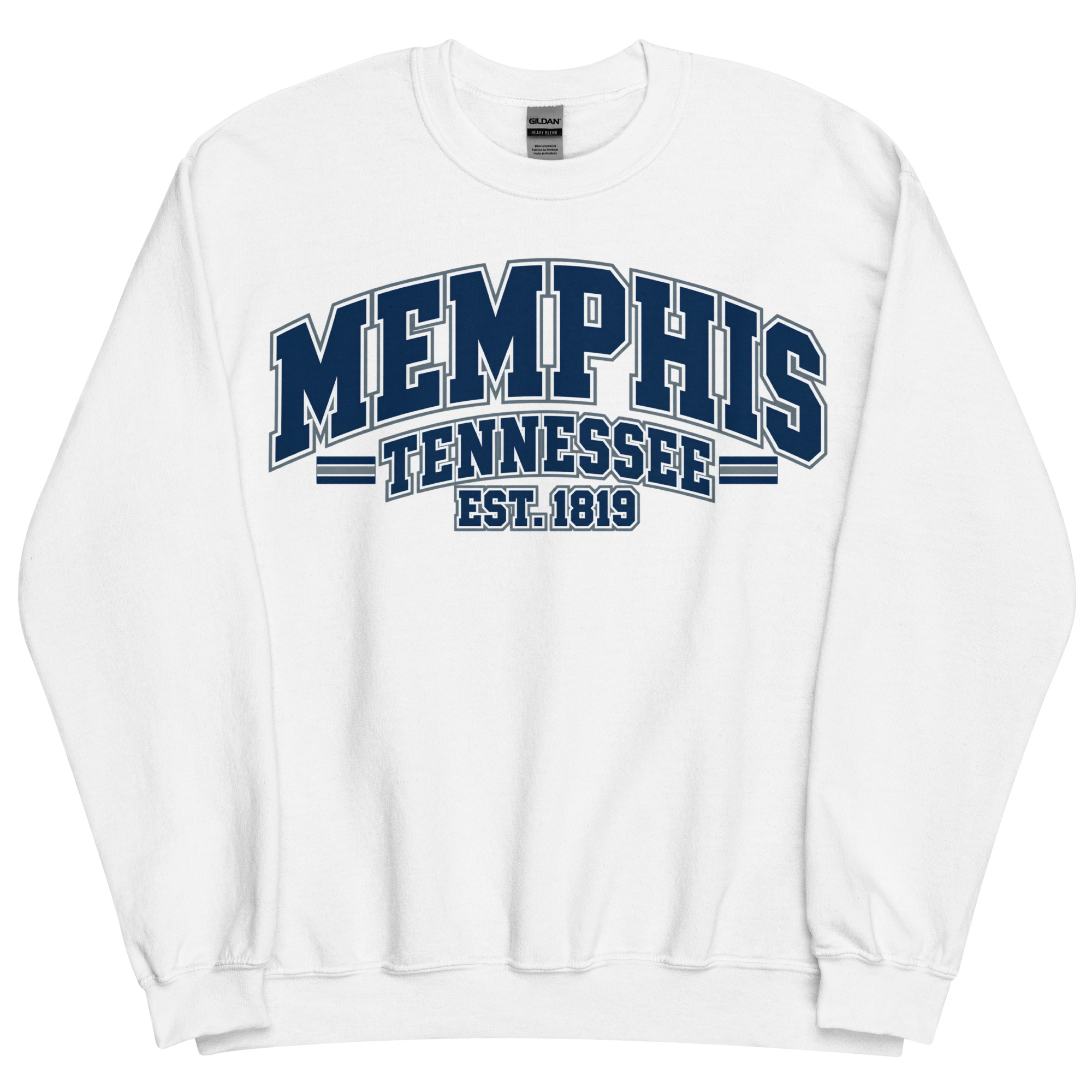Memphis Tennessee Varsity Sweatshirts College Style