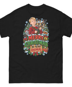 Merry Christmas Ya Filthy Animal – Christmas T-shirt