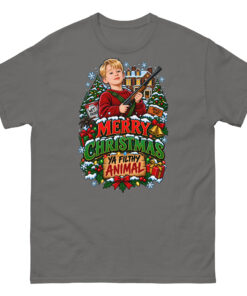 Merry Christmas Ya Filthy Animal – Christmas T-shirt