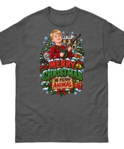 Merry Christmas Ya Filthy Animal – Christmas T-shirt
