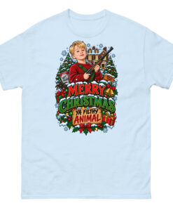 Merry Christmas Ya Filthy Animal – Christmas T-shirt