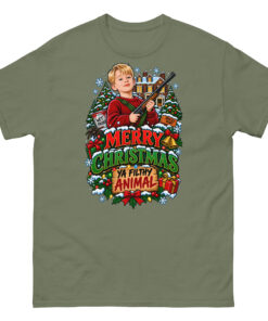 Merry Christmas Ya Filthy Animal – Christmas T-shirt