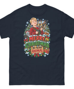 Merry Christmas Ya Filthy Animal – Christmas T-shirt