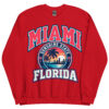 Miami Florida Sunshine State Varsity Sweatshirts Jumpers